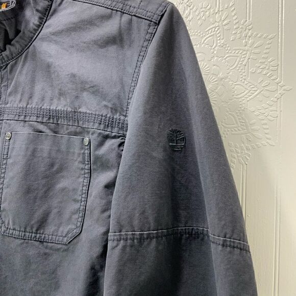 Men’s Timberland Earthkeepers canvas 1/2 zip pullover - Picture 7 of 11